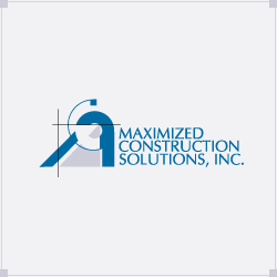 Logo Design Maximized Construction Solutions
