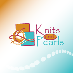 Logo Design Knits and Pearls