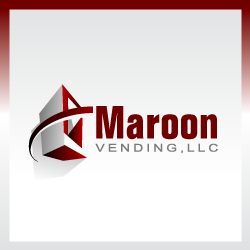 conception de logo Maroon Vending, LLC