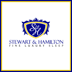 conception de logo Stewart & Hamilton