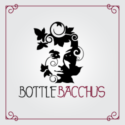 Logo Design Bottle Bacchus