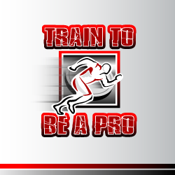 conception de logo Train To Be A Pro