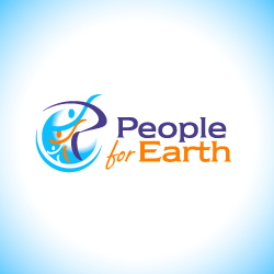 conception de logo People For Earth