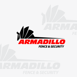 Logo Design Armadillo Fence And Security
