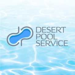 conception de logo Desert Pool Service