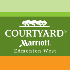 conception de logo Courtyard Marriot Edmonton W.