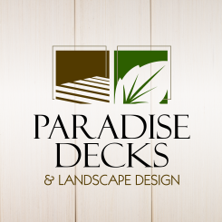 conception de logo Paradise Decks