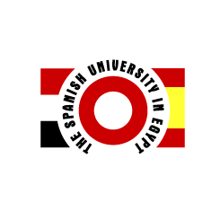logo design  Spanish University in Egypt