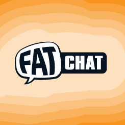 conception de logo FAT chat