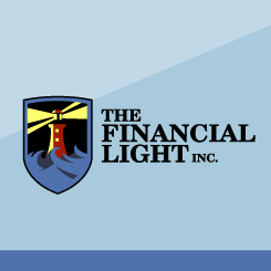 conception de logo The Financial Light