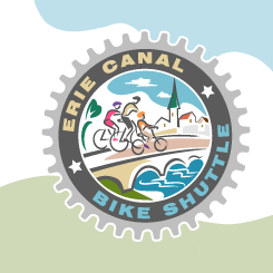 conception de logo Erie Canal Bike Shuttle
