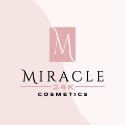 logo design MIRACLE 24K Cosmetics