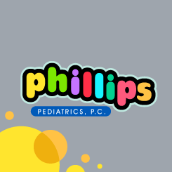 logo design PHILLIPS PEDIATRICS