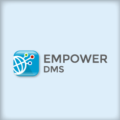 conception de logo Empower DMS