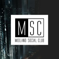 logo design Midland Social Club