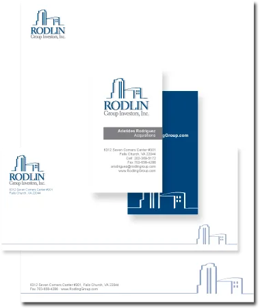 Stationery Design Rodlin Group Investors, Inc.