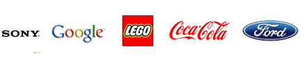 text based logo designs