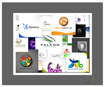 logo design collage