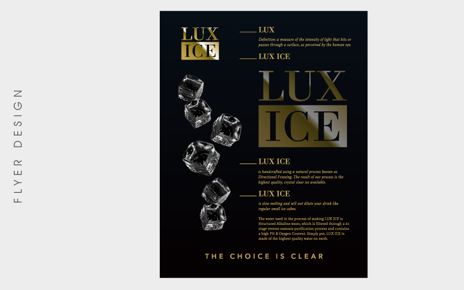 Graphic Design LuxIce