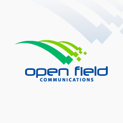 conception de logo Open Field Communications