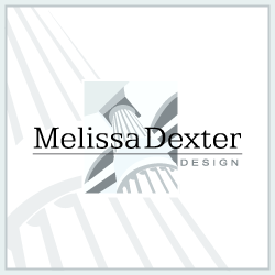 conception de logo Melissa Dexter Design