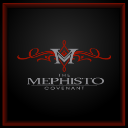 conception de logo The Mephisto Covenant