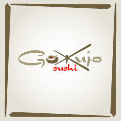 conception de logo Gokujo Sushi