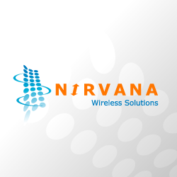 conception de logo Nirvana Wireless Solutions