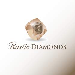 Logo Design Rustic Diamonds