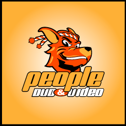 conception de logo People DVD & Video