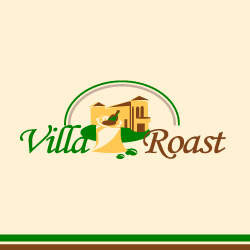 conception de logo Villa Roast