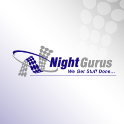 conception de logo Night Gurus