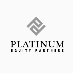 Logo Design Platinum Equity Partners
