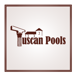 conception de logo Tuscan Pools