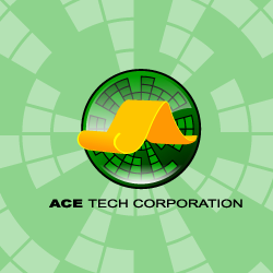 conception de logo Ace Tech Corporation