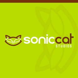 conception de logo Sonic Cat Studios