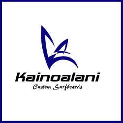 conception de logo Kainoalani Custom Surfboards
