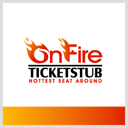 conception de logo On Fire Ticketstub