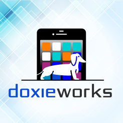 conception de logo Doxie Works