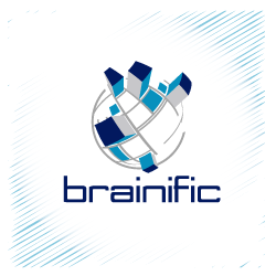 conception de logo Brainific