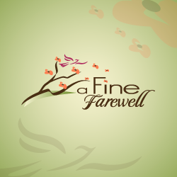 Logo Design A Fine Farewell