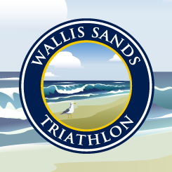 conception de logo Wallis Sands Triathlon