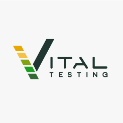logo design Vital testing