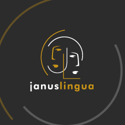 Logo Design Janus Lingua