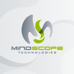 conception de logo Mindscope Technologies