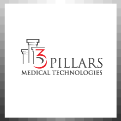 logo design 3Pillars Medical Technologies