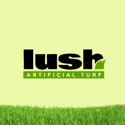 conception de logo Lush Artificial Turf