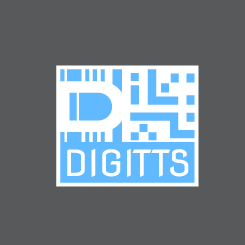 conception de logo Digitts