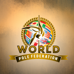 logo design World Pole Federation