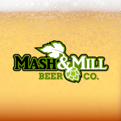 logo design Mash & Mill beer co